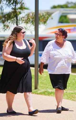 one-on-one support for participant in mildura
